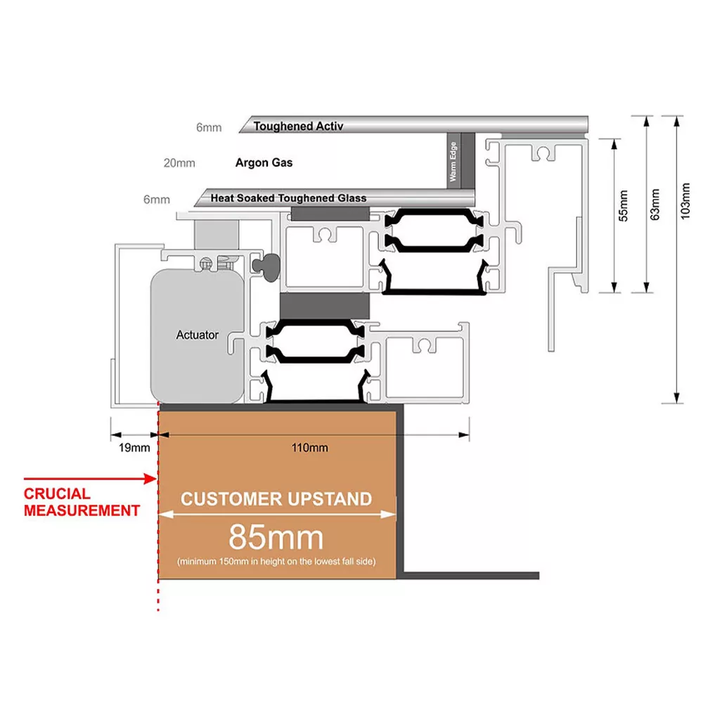 Horizon Edge Flat Rooflight - Image 3