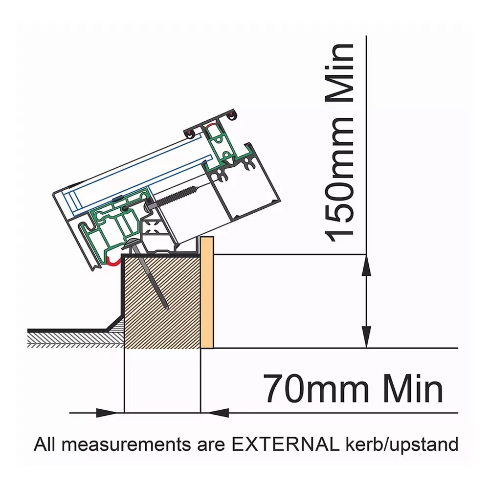 Horizon Contemporary H1 Lantern Rooflight - Image 5