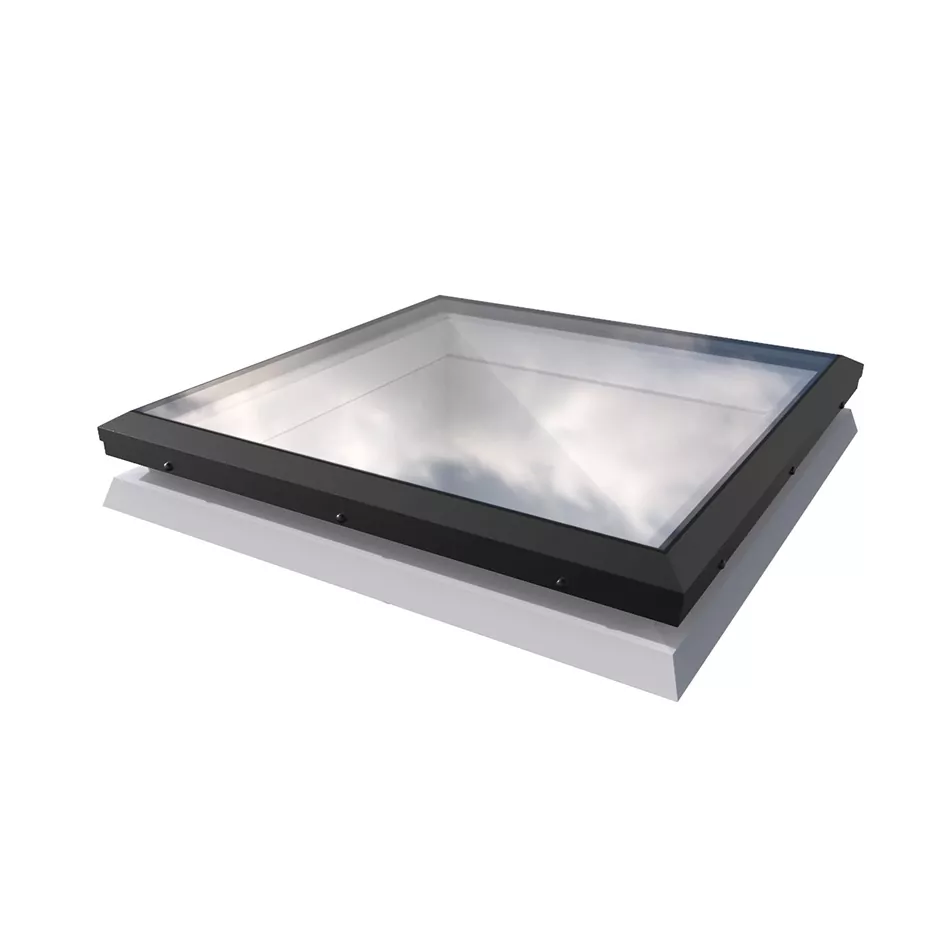 Brett Martin Flat Glass 150mm uPVC Kerb, Manual Opening