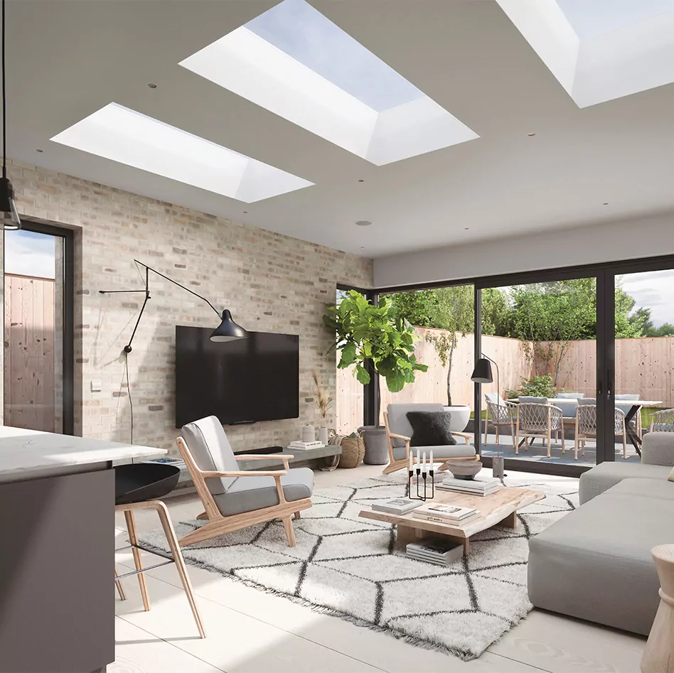 Brett Martin Flat Glass 150mm uPVC Kerb, Manual Opening - Image 2