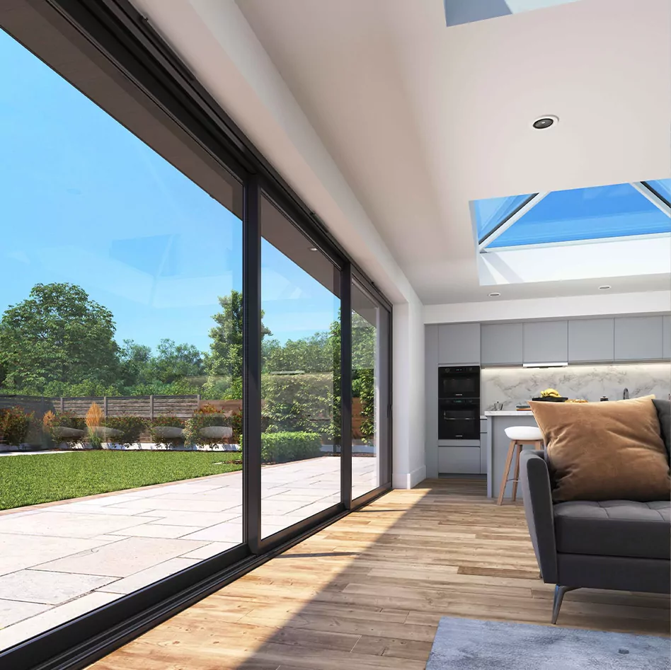 Cortizo 4700 Sliding Doors 6 Sash - Image 2