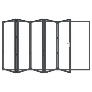5 Pane Aluminium Bifold Door