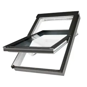 FAKRO White uPVC Centre Pivot Roof Window (PTP-V)