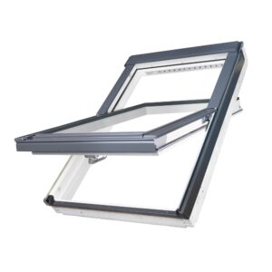 FAKRO White Acrylic Centre Pivot Roof Window (FTW-V)