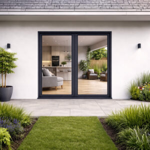 2 Pane Alunet Bifold Door