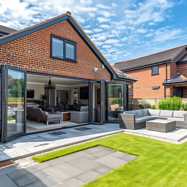 Aluminium Bifold Doors Supplied for a Residential Project in Aberdeen