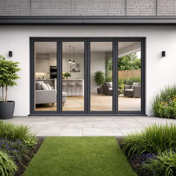 Alunet 4-Pane Bifold Door