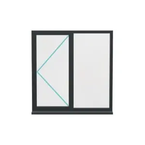 Aluminium Casement Window (Style 14)