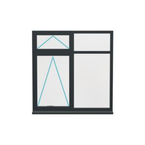 Aluminium Flush Window (Style 33)