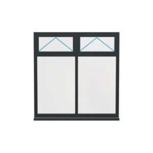Aluminium Flush Window (Style 35)