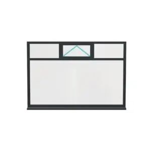 Aluminium Flush Window (Style 39)