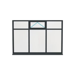 Aluminium Flush Window (Style 42)