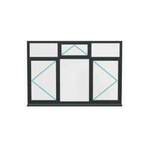 Aluminium Casement Window (Style 45)