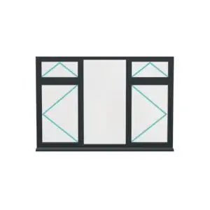 Aluminium Flush Window (Style 47)
