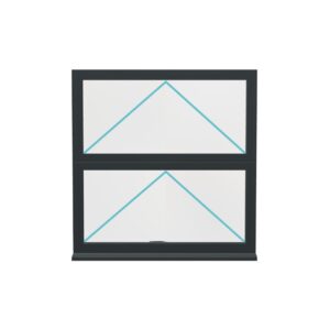 Aluminium Casement Window (Style 8)