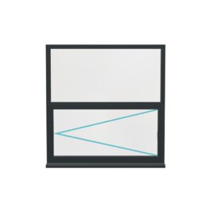 Aluminium Flush Window (Style 9)