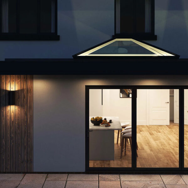 Korniche Lanterns with LED Strip Lights