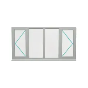 uPVC Casement Window (Style 52)