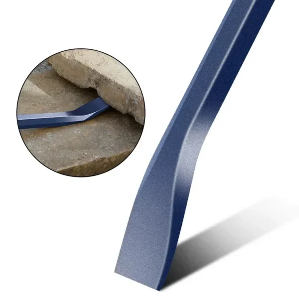 Heavy Duty Crowbar Woodworking Staple Remover Pry Bar Strike Cap Nail Puller Car Repair Tool Construction Hand Disassembly Tool 2