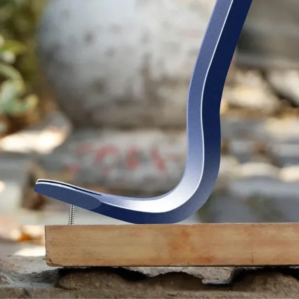 Heavy Duty Crowbar Woodworking Staple Remover Pry Bar Strike Cap Nail Puller Car Repair Tool Construction Hand Disassembly Tool 3