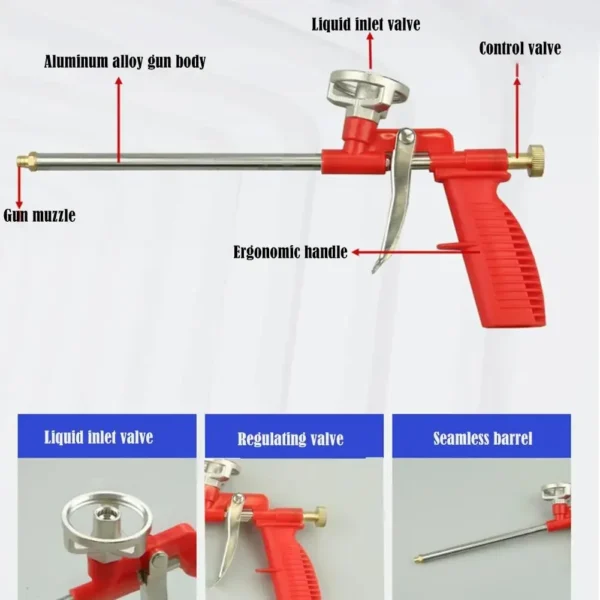 Expanding foam spray gun 2