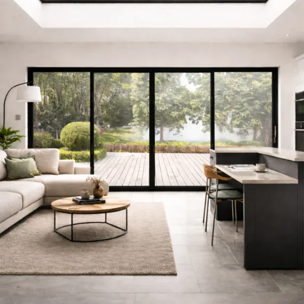 Alunet 4-Pane Sliding Door