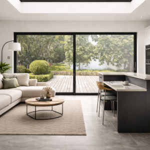 Alunet 2 Pane Sliding Door