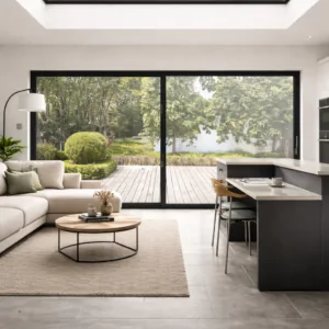 Alunet 2-Pane Sliding Door