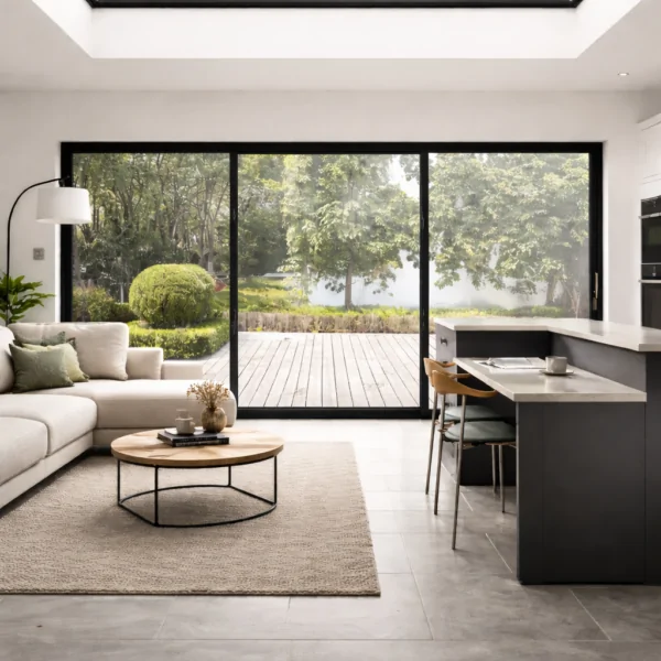Alunet 3-Pane Sliding Door