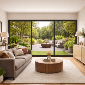 Cortizo 4900 3 Pane Sliding Door