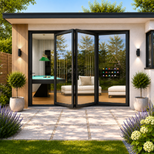 Aluminium 3 Pane Bifold Door